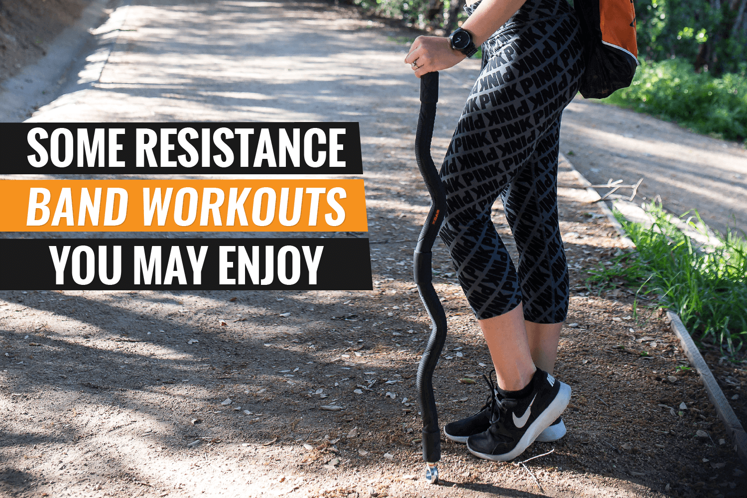 Some resistance band workouts for effective exercise results outdoors.