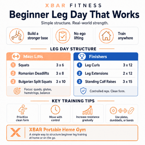 Leg Day Workout Routine for Beginners: Muscle Building Exercises