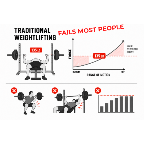 Traditional Weightlifting – Why It Fails Most People (part 2 of 10)