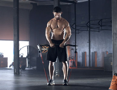 XBar gym workout demonstration