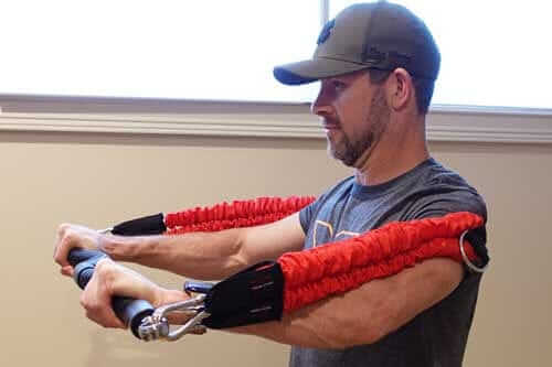 Resistance Band Chest Press
