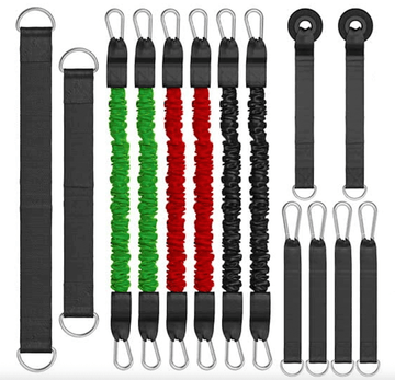 elastic band sets for resistance training