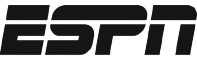 Black ESPN logo on a white background