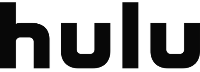 Black Hulu logo on a white background