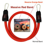 Massive Red Band 175lbs bands XBAR 