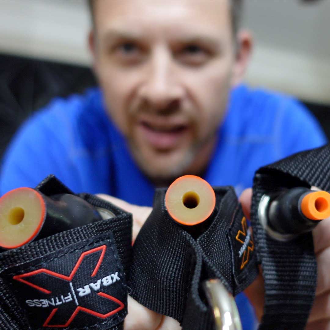 Massive Red Band 175lbs bands XBAR 