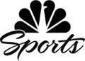 Black 'Sports' logo with fan-like design on a white background