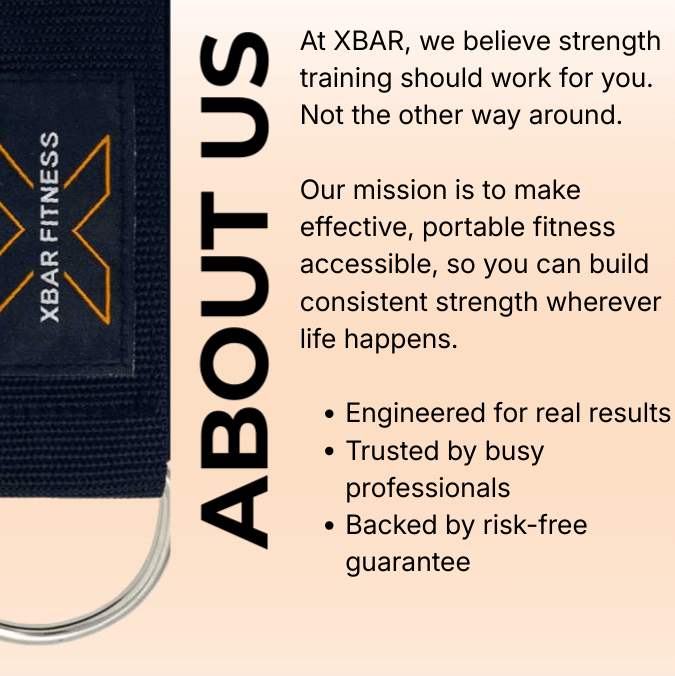 XBAR Fitness mission: portable strength training gear built for real life