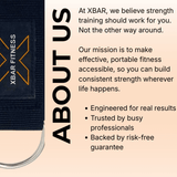 XBAR Fitness mission: portable strength training gear built for real life