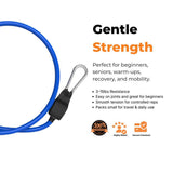 XBAR Extra Light Resistance Band (3–15 lb) for mobility, warmups, recovery, and rehab.