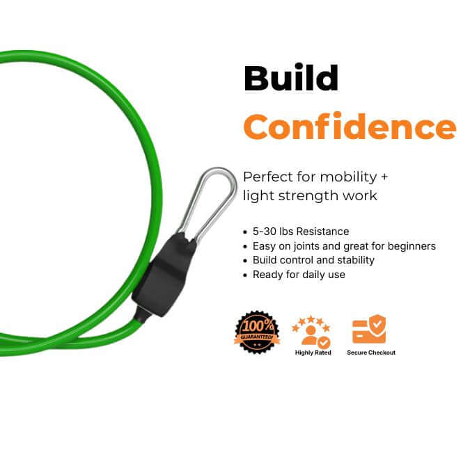 XBAR Light Resistance Band (5–30 lb) for full-body mobility and light strength work.