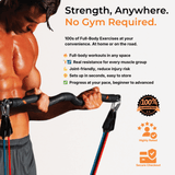 Benefits of XBAR Complete Home Gym Kit: real resistance, quick setup, easy storage