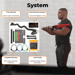 RS 2.0 bands clip into XBAR kit for fast, secure full-body workouts
