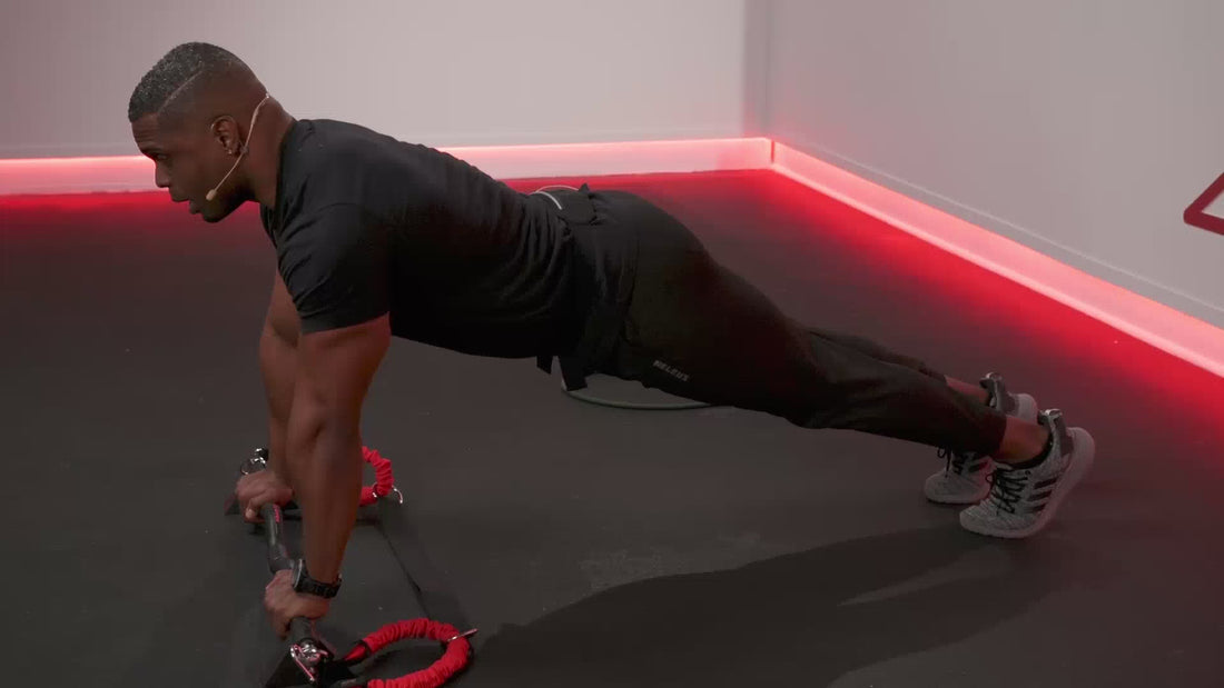 Chest Exercises_Push Up with XBAR Fitness Bar
