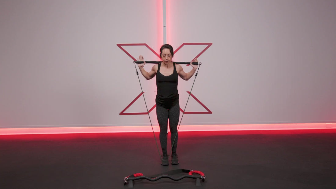 Reverse Lunnges with Resistance Bands