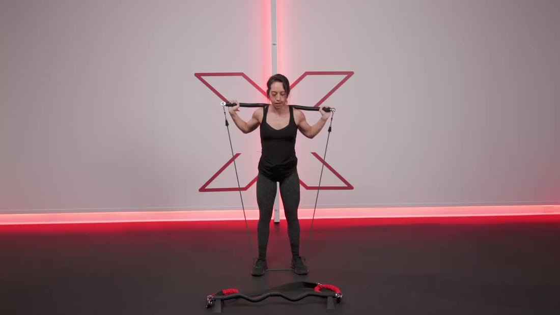 Squats with Resistance Bands