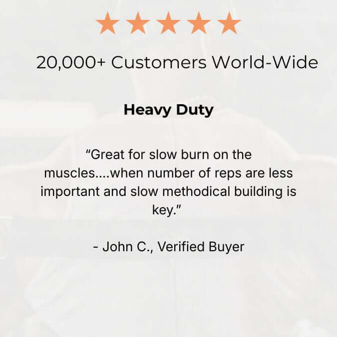 Product review for red heavy duty resistance band 175 pounds with customer feedback and star rating.
