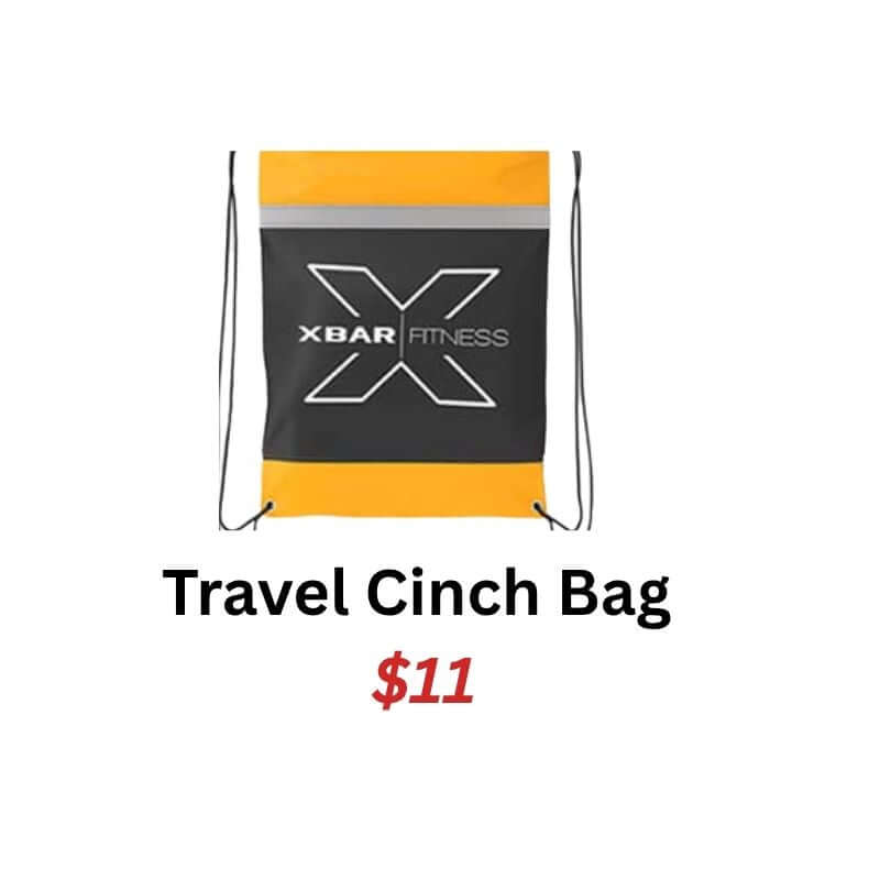 travel cinch bag for the home gym kits