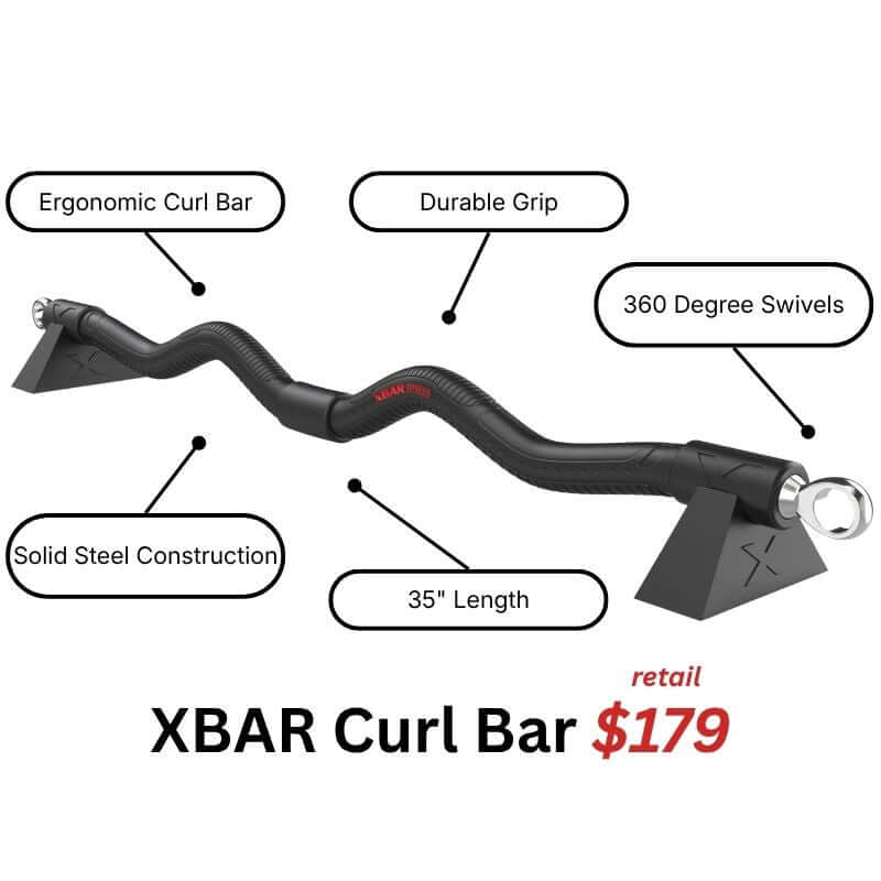 home gym kits xbar curl bar