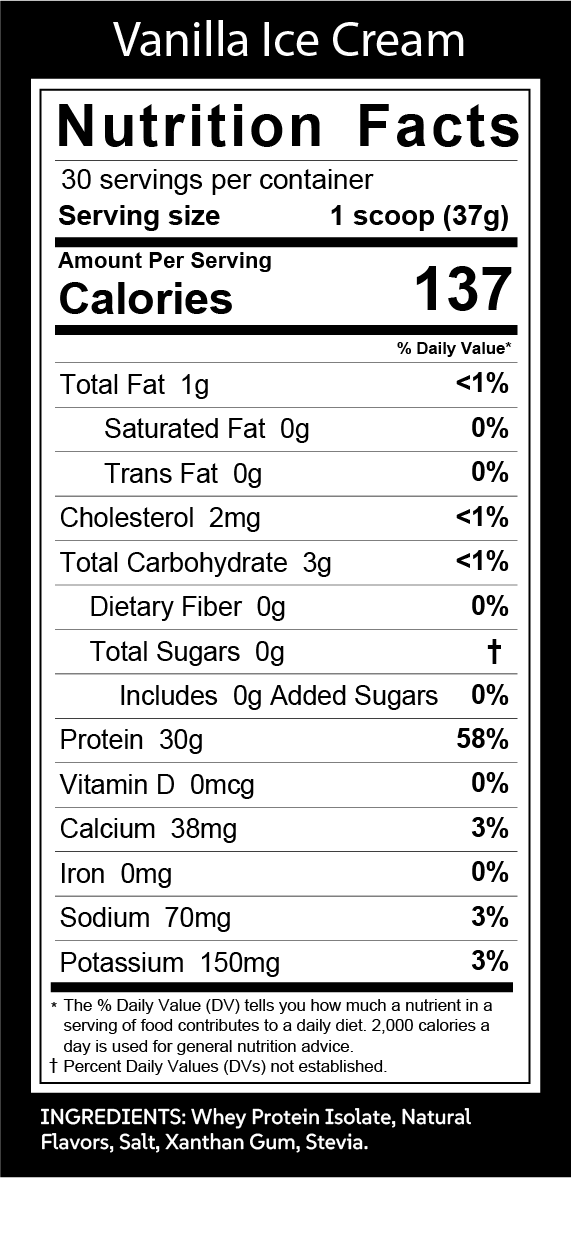 Iron Age Nutrition | Whey Protein Isolate | 30g Protein Per Serving