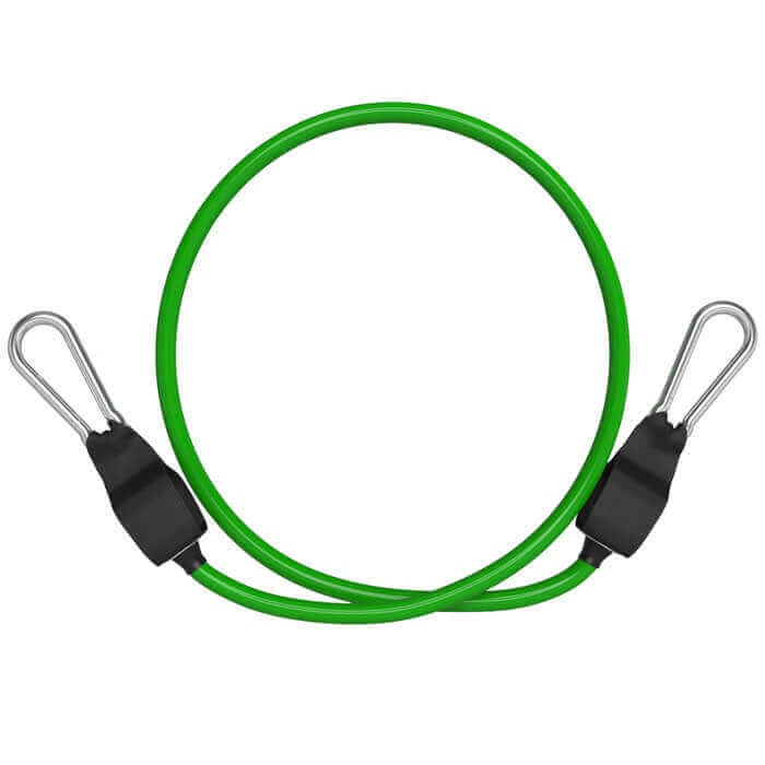 Light Resistance Band in green color, measuring 57.5", designed for mobility and rehab with resistance from 5 to 30 lbs.